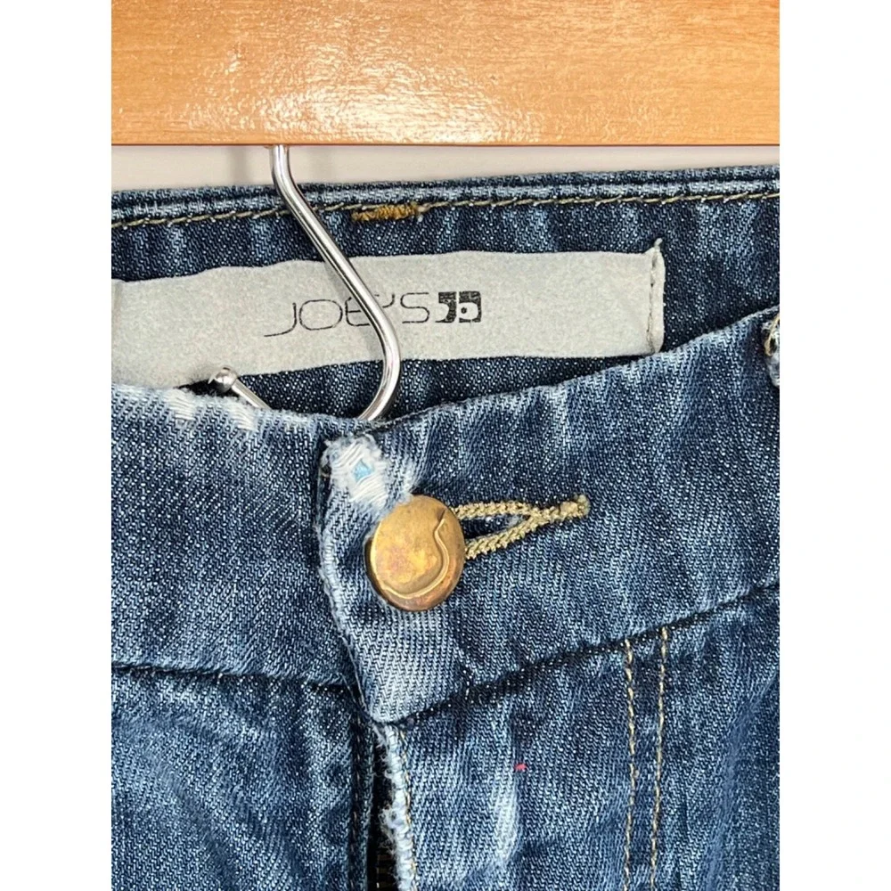 Joe's Jeans Blue‎ The Brixton Distressed Jeans Mens Size 33